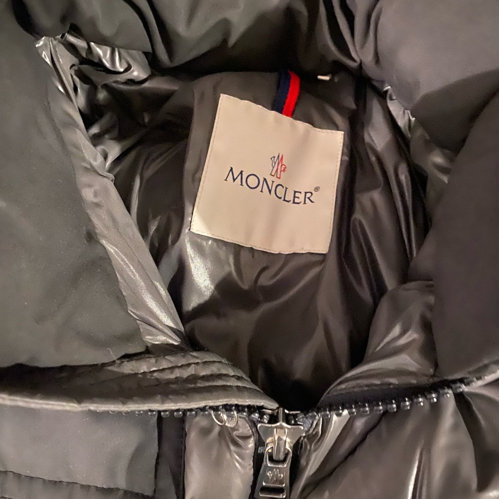 Moncler Black Puffer Jacket
